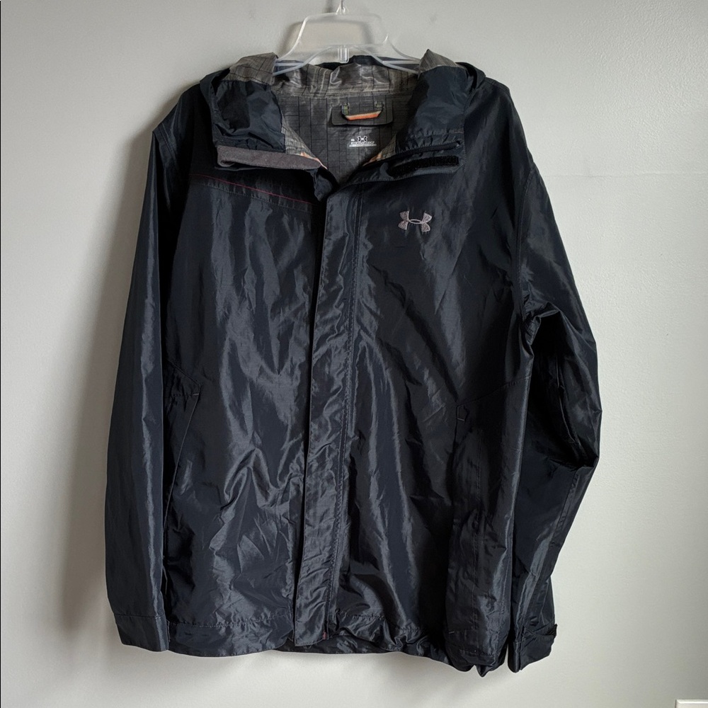 Under Armour Men's Charcoal Gray Windbreaker